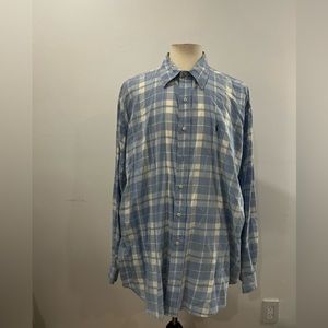 Ralph Lauren Mens Button Down Blake Dress Shirt